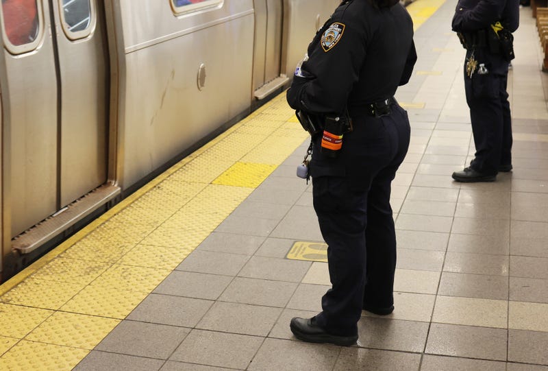 A man was arrested for allegedly attacking two NYPD officers at a subway station in Mott Haven on Thursday morning