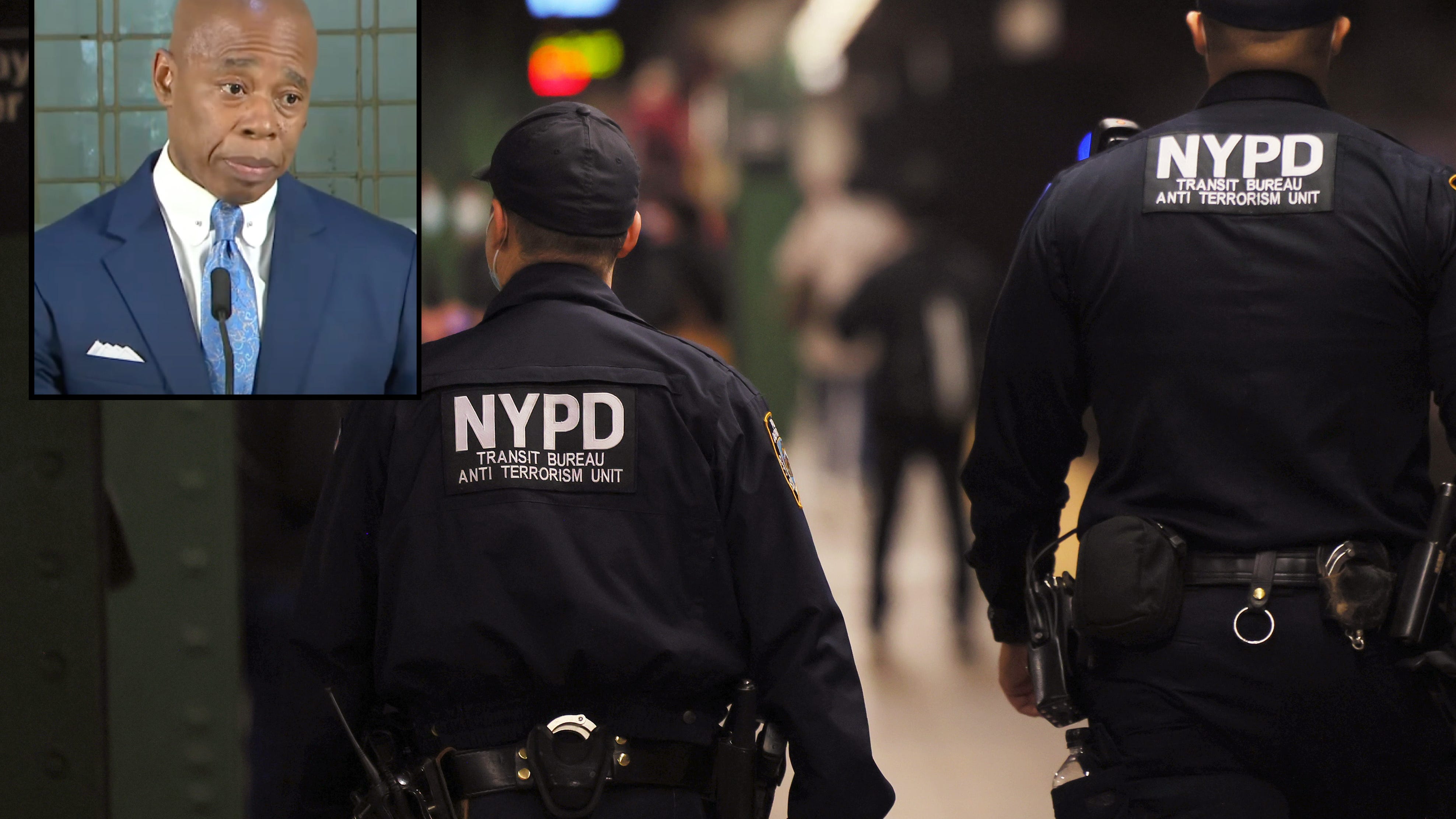 Adams asks subway riders to police cops on phones: 'If you see that, send me a photo'