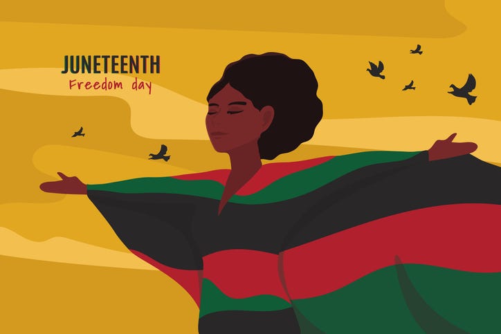 Juneteenth graphic