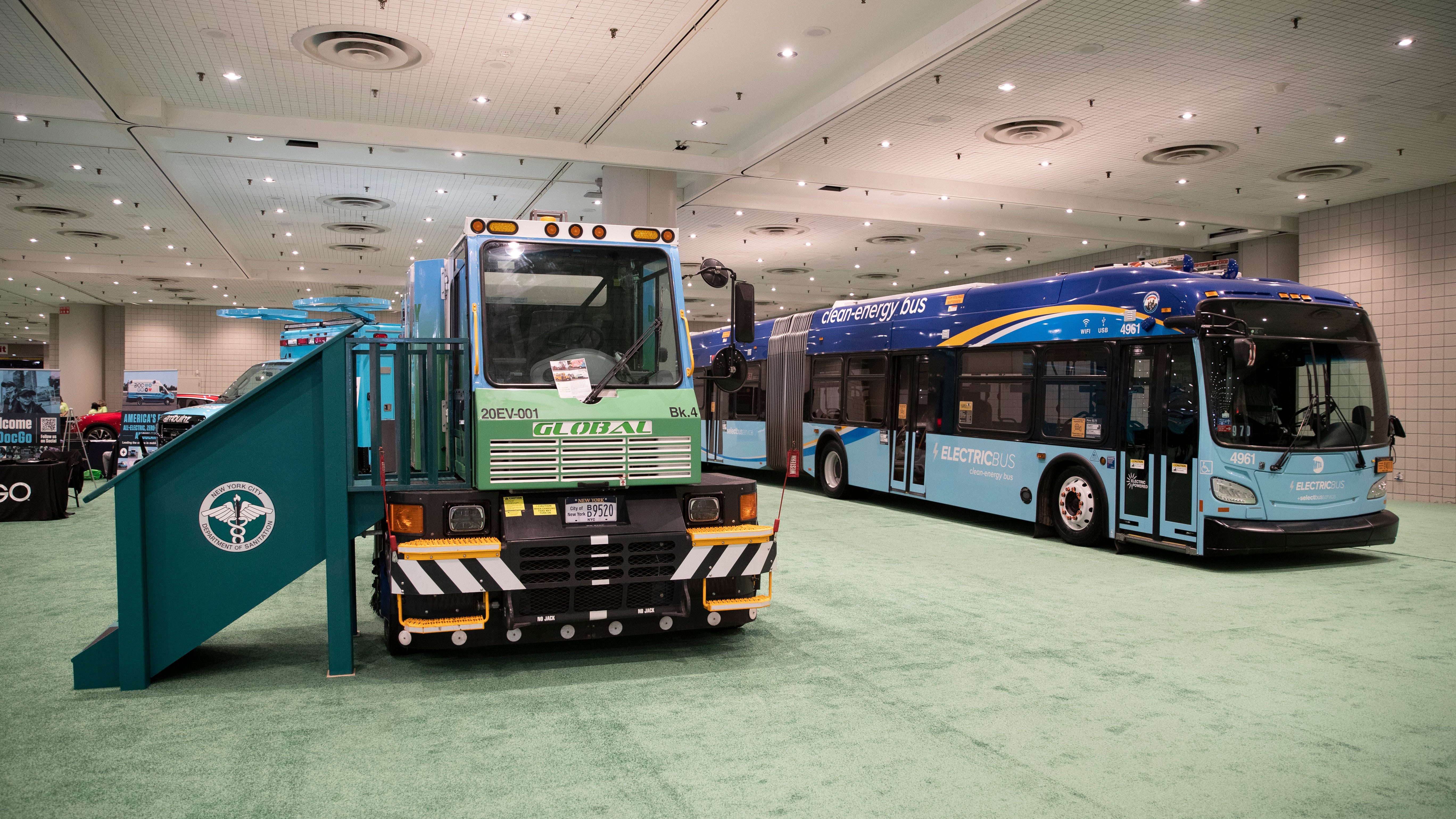 Over 900 new electric vehicles will be added to NYC's fleet thanks to federal grant