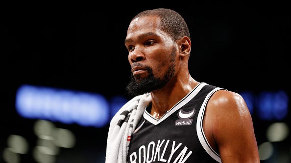 Kevin Durant, Nets front office 'have not spoken' since season ended