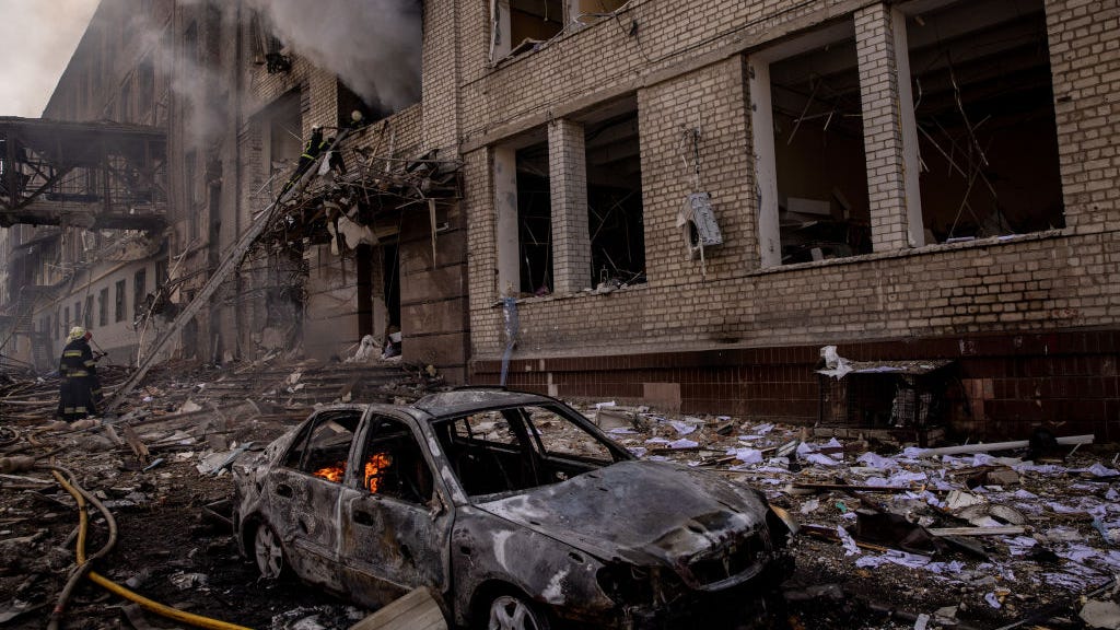 Missile hits chef José Andrés’ humanitarian kitchen in Ukraine