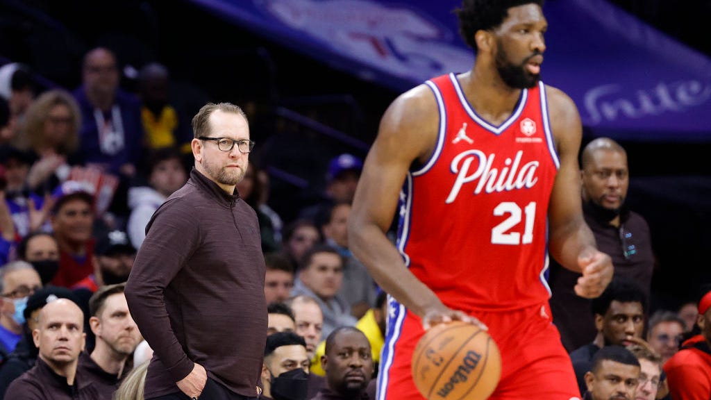 Joel Embiid tells Raptors coach Nick Nurse to stop complaining about calls