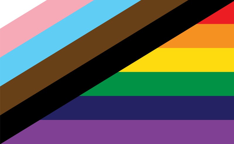 Progress pride flag 