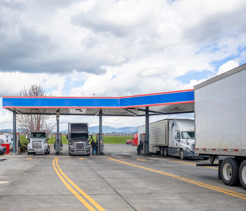 Seven men went on a crime spree at local rest areas and truck stops.