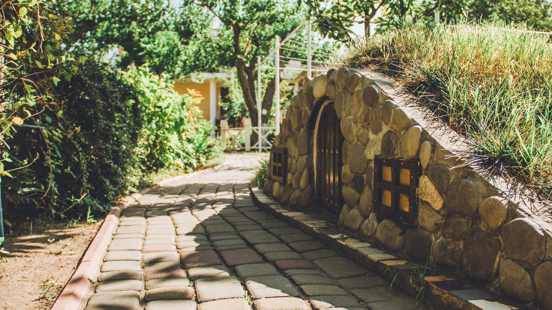 You can book a hobbit hole on Airbnb