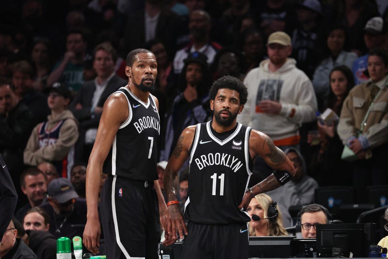 Kevin Durant and Kyrie Irving