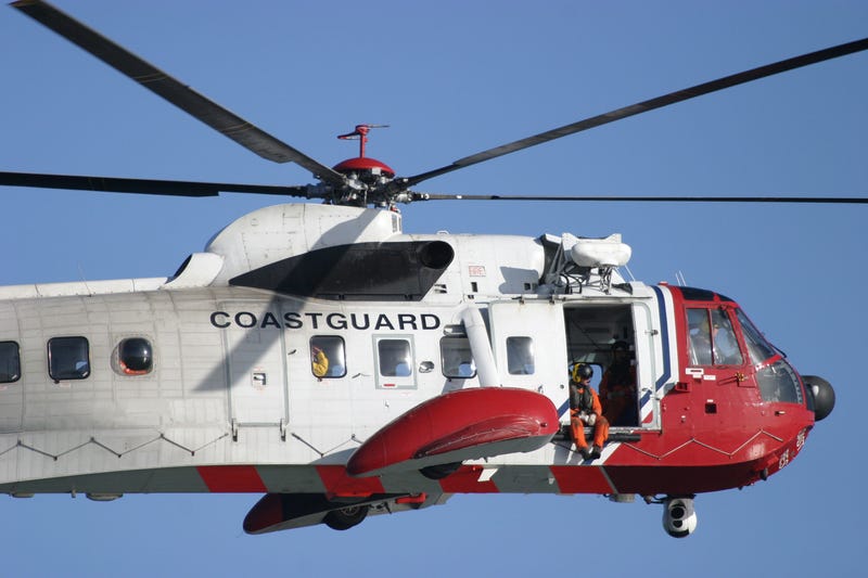 U.S. Coast Guard helicopter