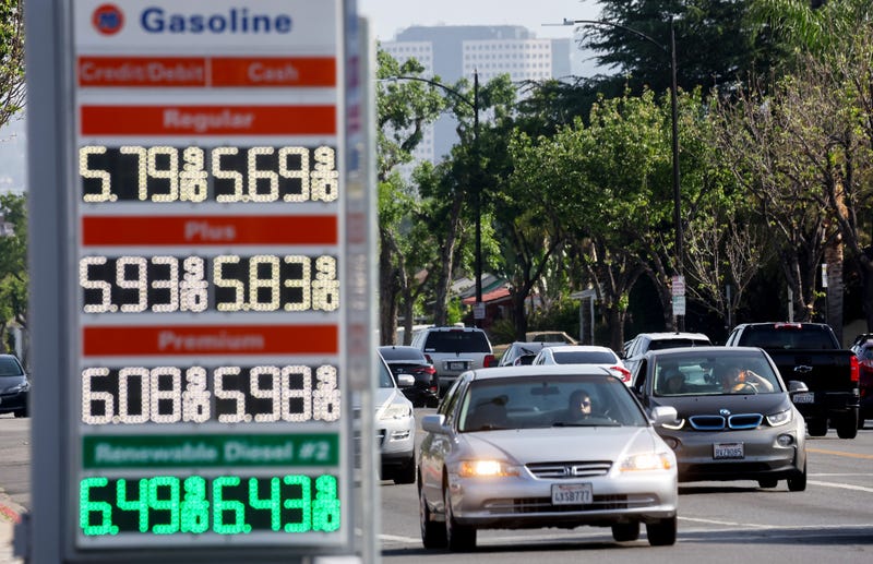 Gas prices in L.A. County fall to lowest level since May.