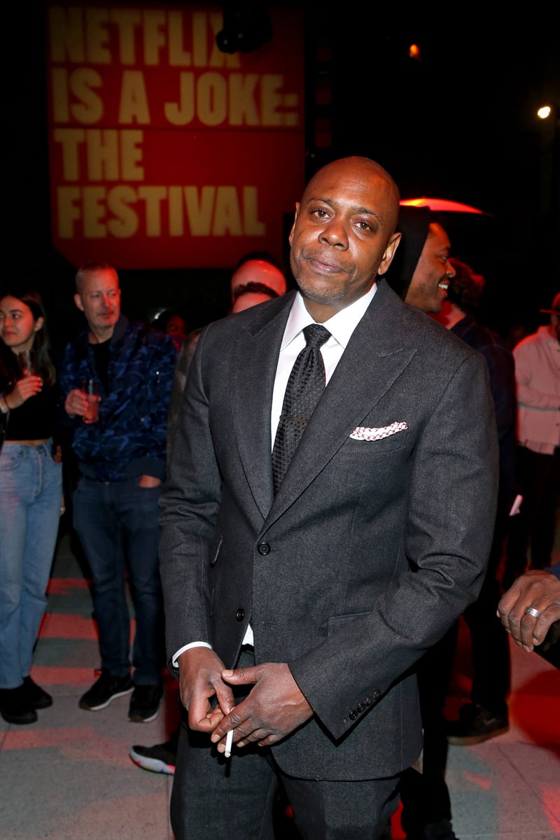 HOLLYWOOD, CALIFORNIA - APRIL 28: Dave Chappelle attends the Opening Night Party presented by NETFLIX IS A JOKE at W Hollywood on April 28, 2022, in Hollywood.