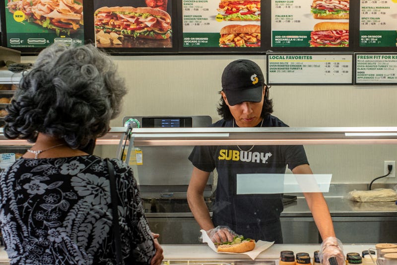 Subway sandwich shop