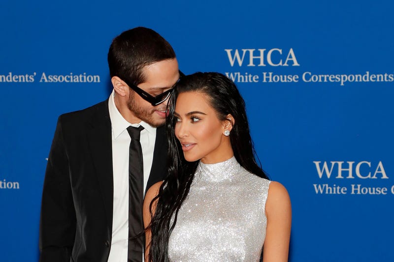 Kim Kardashian and Pete Davidson