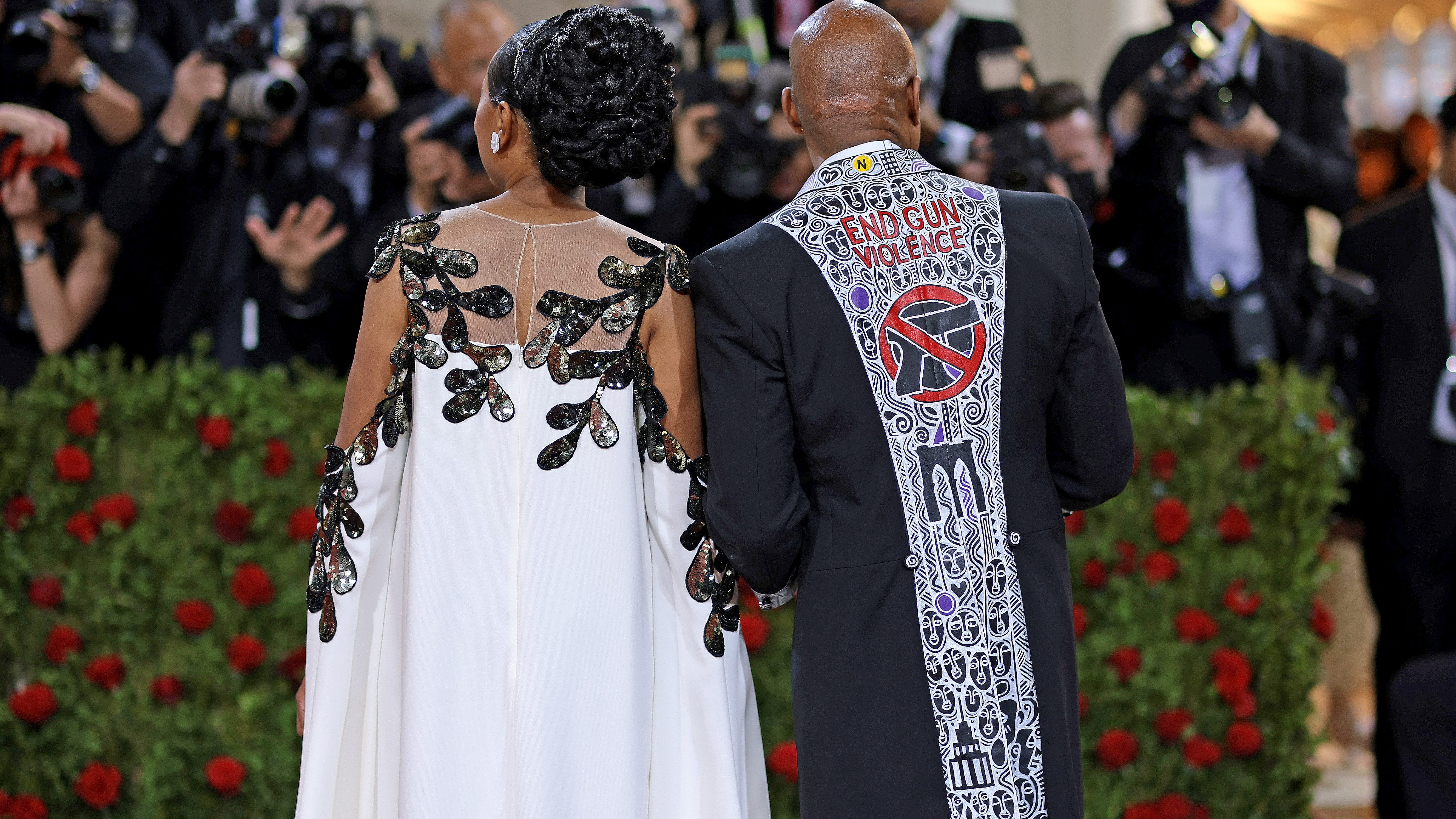 ERIC ADAMS AT THE MET GALA: Makes statement with 'End Gun Violence' jacket