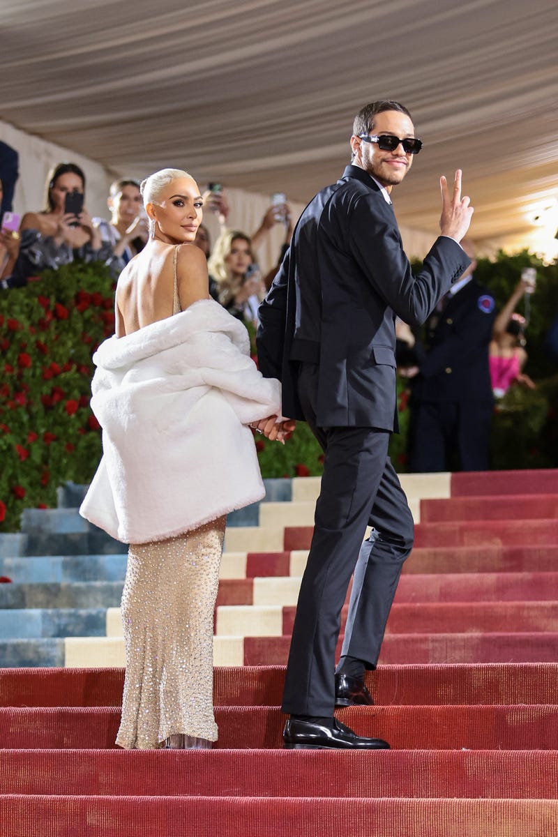 Kim Kardashian and Pete Davidson