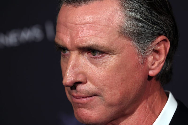 California Governor Gavin Newsom attends the Berggruen Prize Gala at Berggruen Hearst Estate on May 04, 2022 in Beverly Hills, California. 