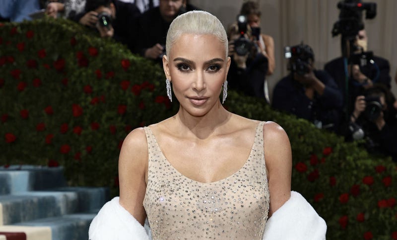 Kim Kardashian attends The 2022 Met Gala Celebrating "In America: An Anthology of Fashion" at The Metropolitan Museum of Art on May 02, 2022 in New York City.