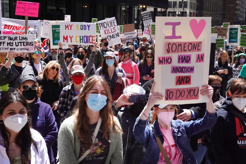 Abortion-Rights Activists Demonstrate Across The Country.