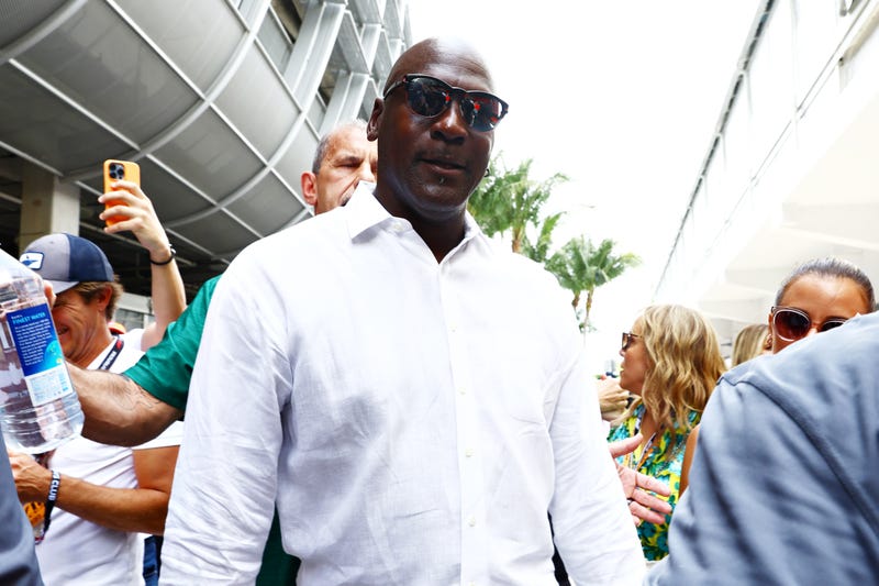 Basketball legend Michael Jordan 