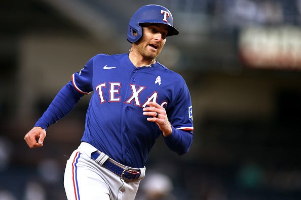 Brad Miller is entering his second season with the Rangers. 
