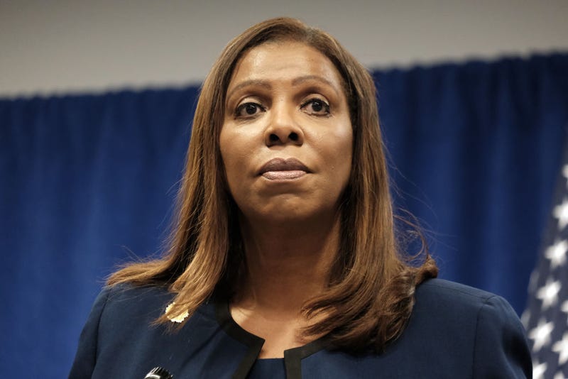 New York State Attorney General Letitia James makes an announcement about a new program that would provide financial resources to abortion providers in New York on May 09, 2022 in New York City.