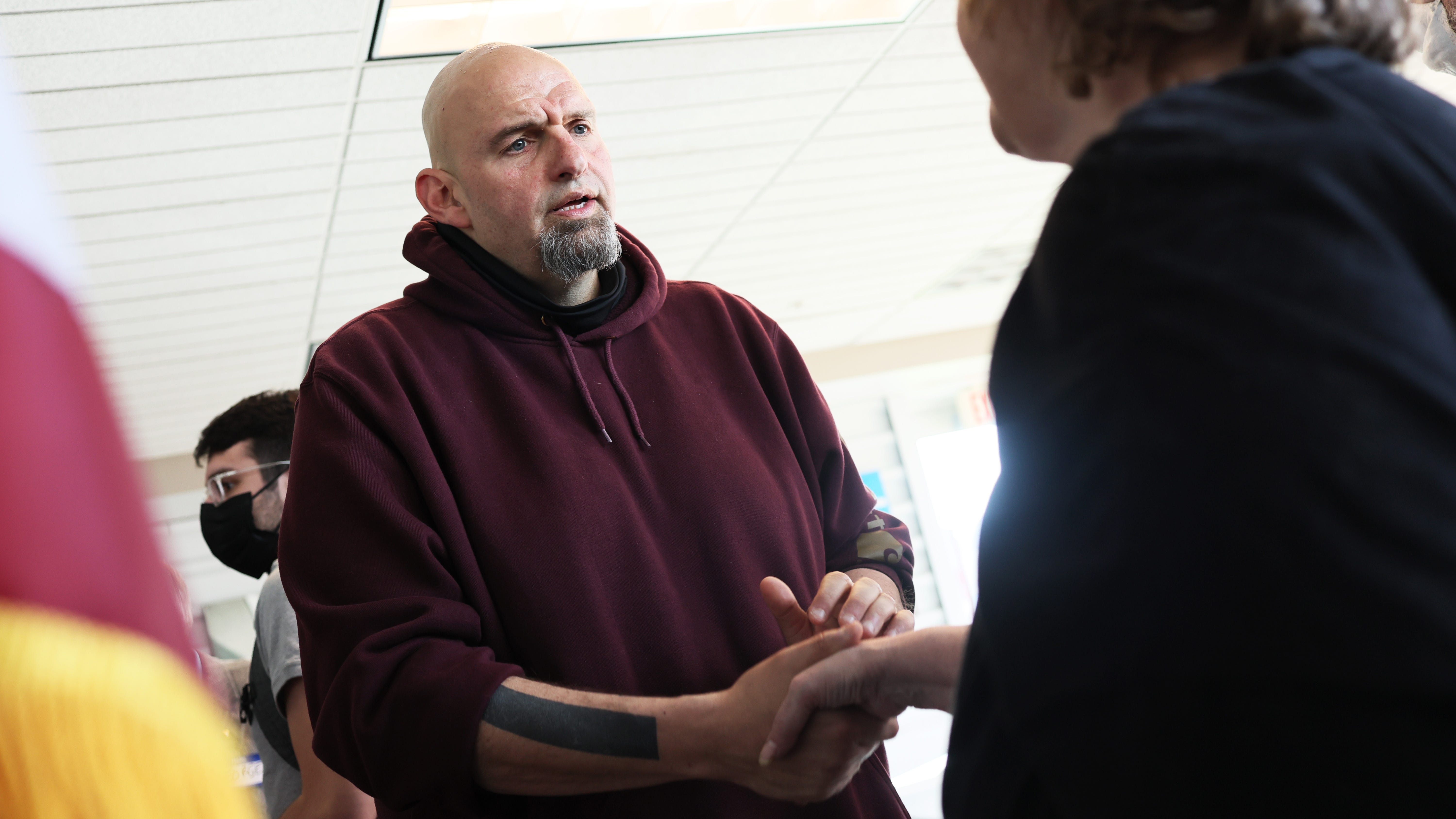 Lt. Gov. John Fetterman wins Pa. Democratic primary for US Senate