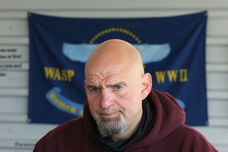 PA Democratic Senate Candidate John Fetterman Campaigns Ahead Of Primary Election
