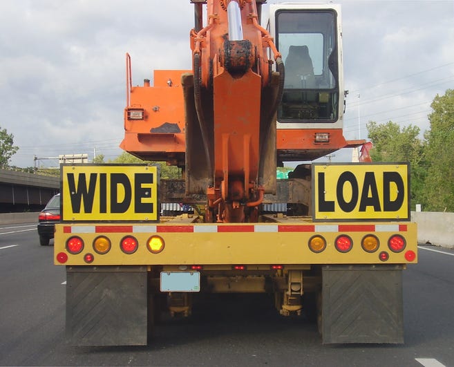 Wide Load Truck
