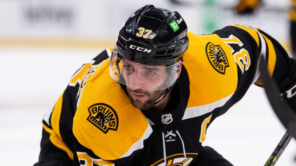Patrice Bergeron shoots down possibility of playing for another team