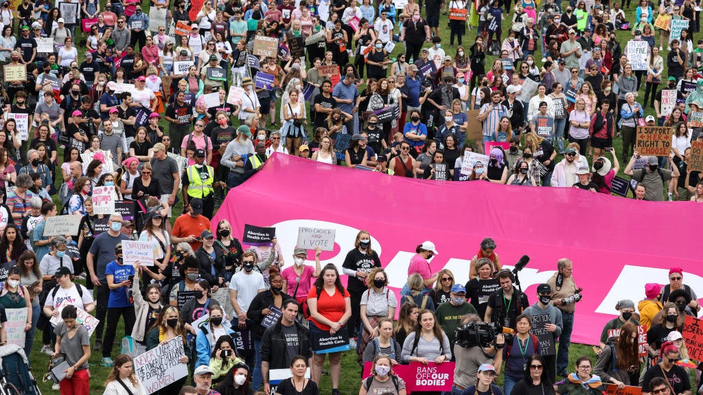 Pro-choice protests held around the nation