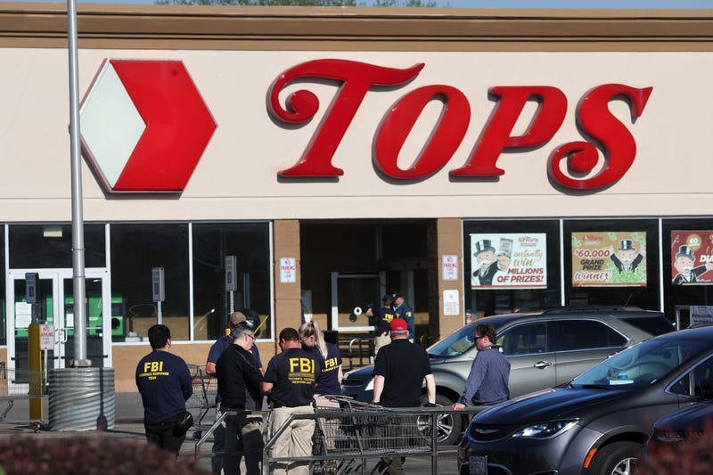 Ten People Killed In Mass Shooting At Buffalo Food Market.