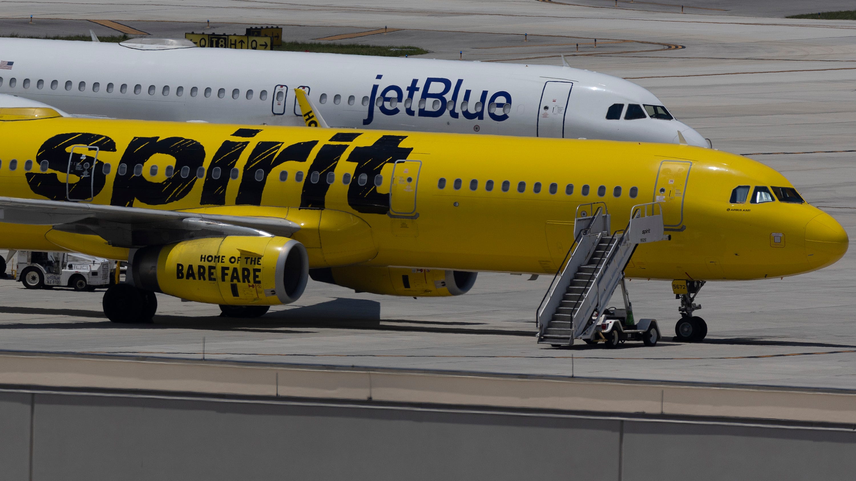After bidding war, JetBlue agrees to buy Spirit for $3.8B