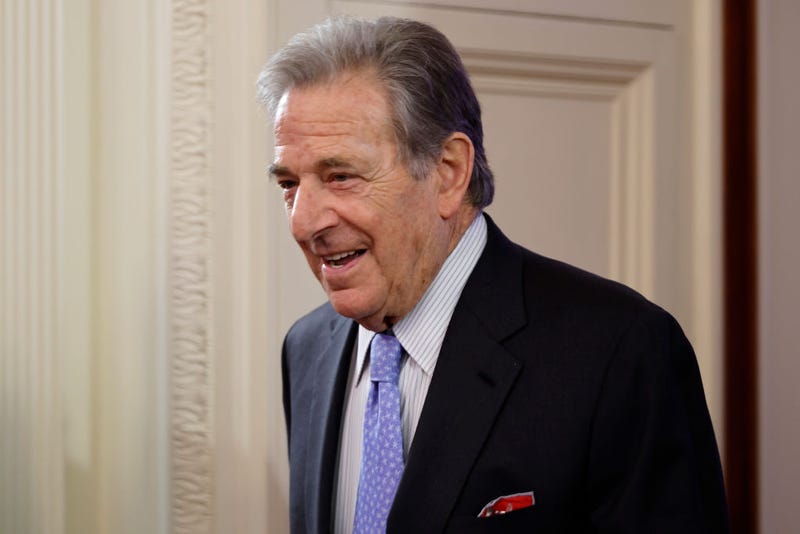 Paul Pelosi, husband of U.S. House Speaker Nancy Pelosi (D-CA), arrives for a reception honoring Greek Prime Minister Kyriakos Mitsotakis and his wife Mareva Mitsotakis in the East Room of the White House on May 16, 2022 in Washington, DC.