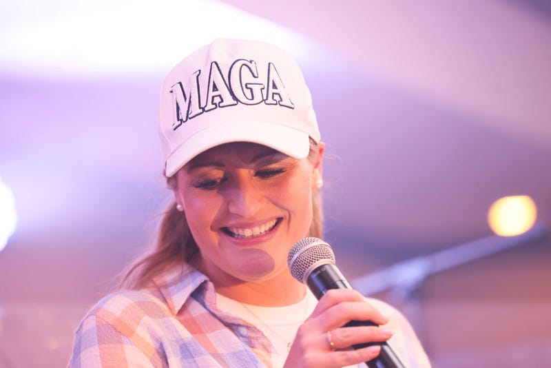 Jenna Ellis, former Legal Advisor and Counsel to former President Donald Trump, speaks during the election night party for Pennsylvania Republican gubernatorial candidate Doug Mastriano at The Orchards on May 17, 2022 in Chambersburg, Pennsylvania. Mastriano was the front runner heading into today's primary. (Photo by Michael M. Santiago/Getty Images)