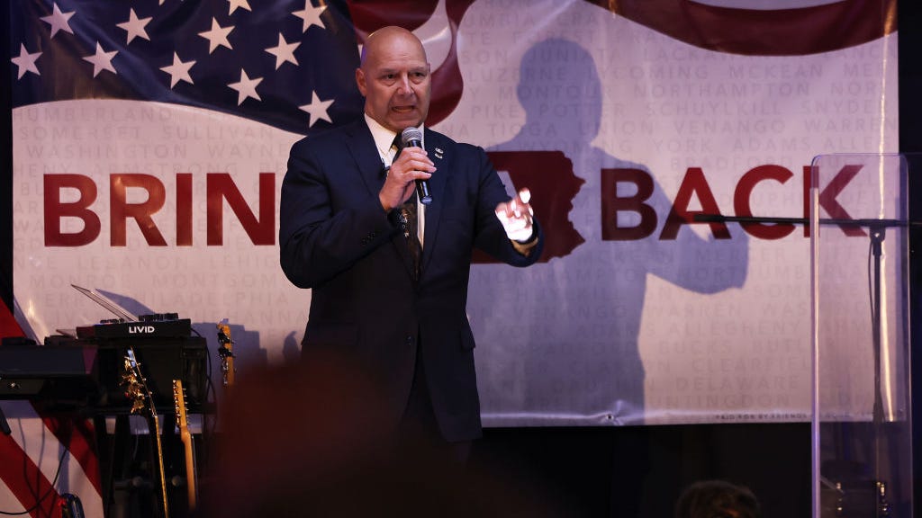 Doug Mastriano, Pa. gubernatorial nominee, cuts short interview with Jan. 6 panel