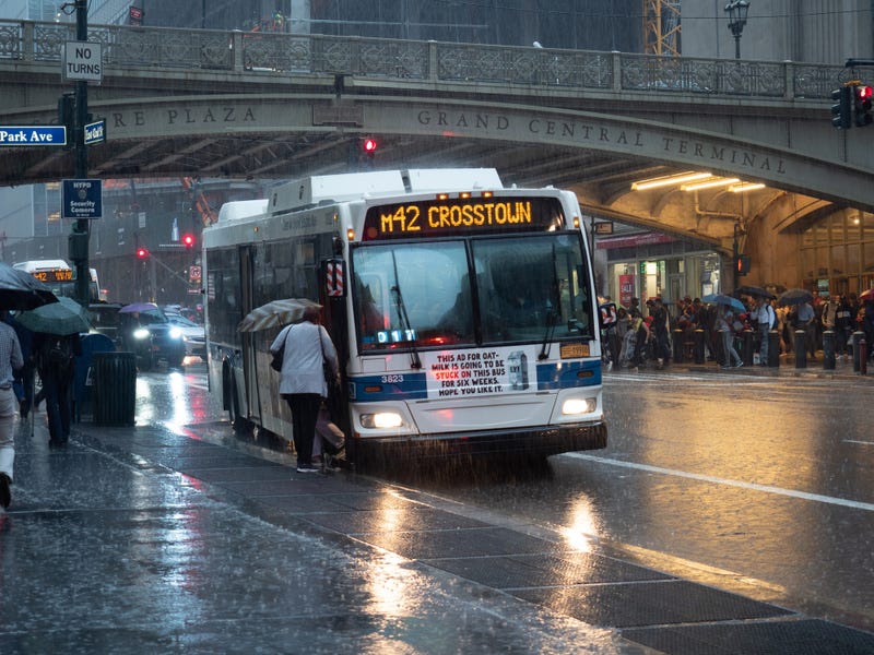 Manhattan Community Boards 4, 5 and 6 are pushing for 42nd Street to become a busway to improve traffic and travel time.