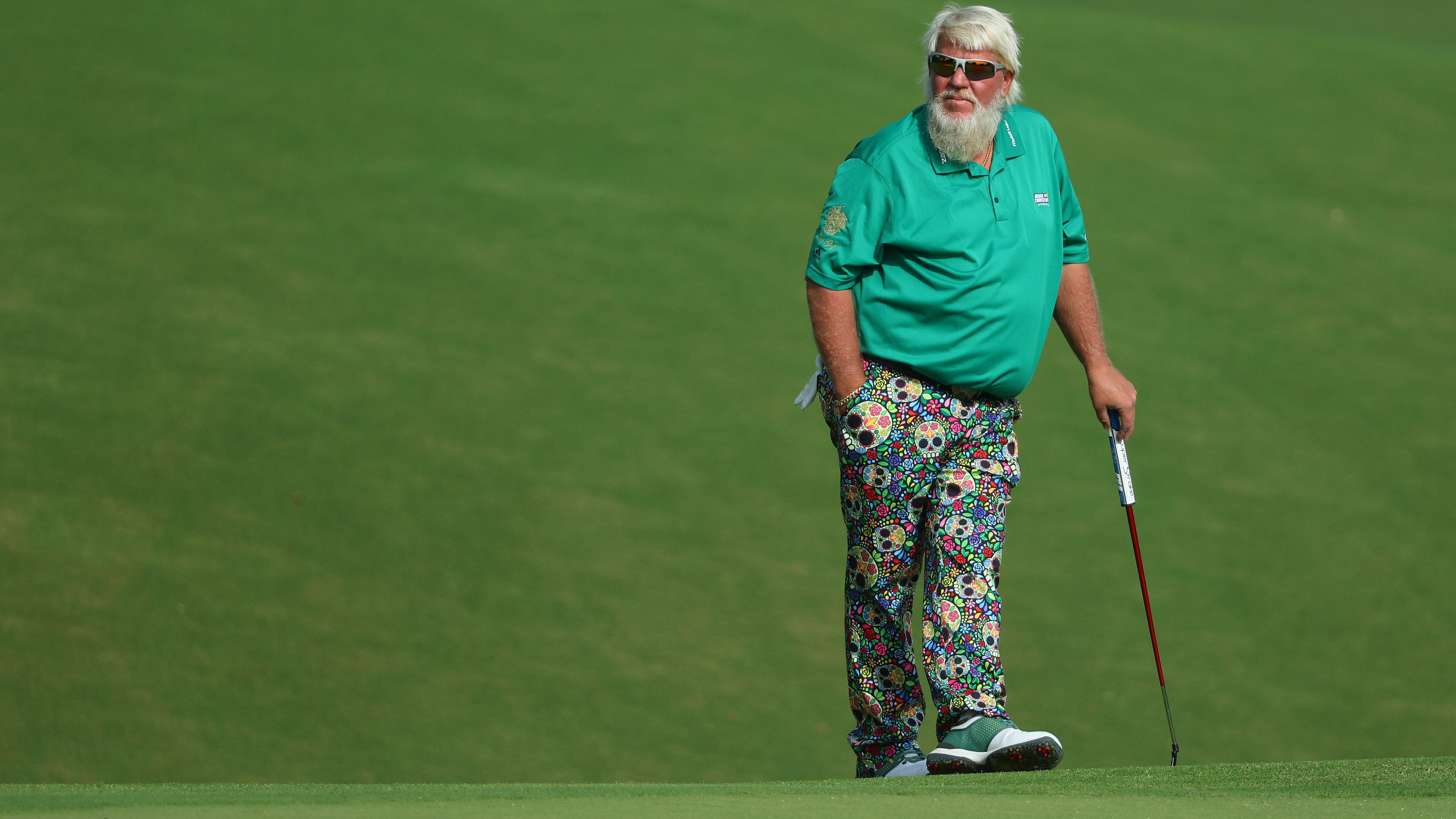 Reporter once saw John Daly smoke 21 cigarettes, drink 12 Cokes and eat 6 bags of M&Ms over 18 holes