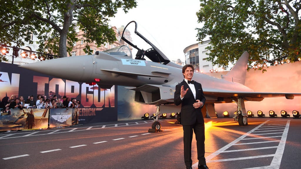 WATCH: Tom Cruise flies fighter jet with James Corden
