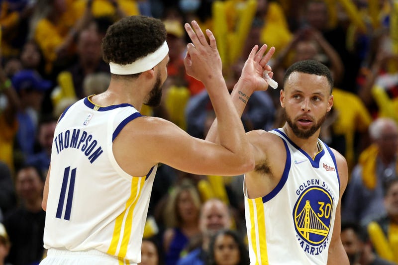 Klay Thompson and Stephen Curry