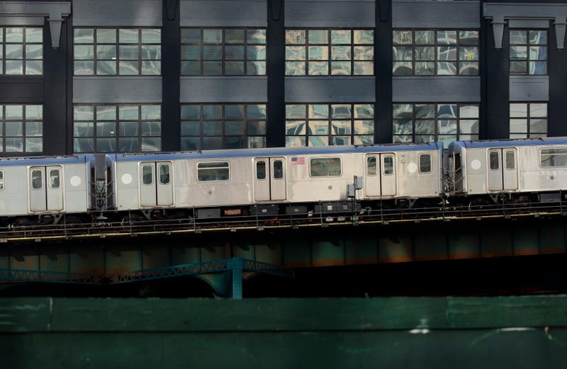 A 7 train in Long Island City