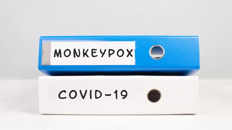 What are the major differences between the monkeypox and COVID-19 outbreaks?