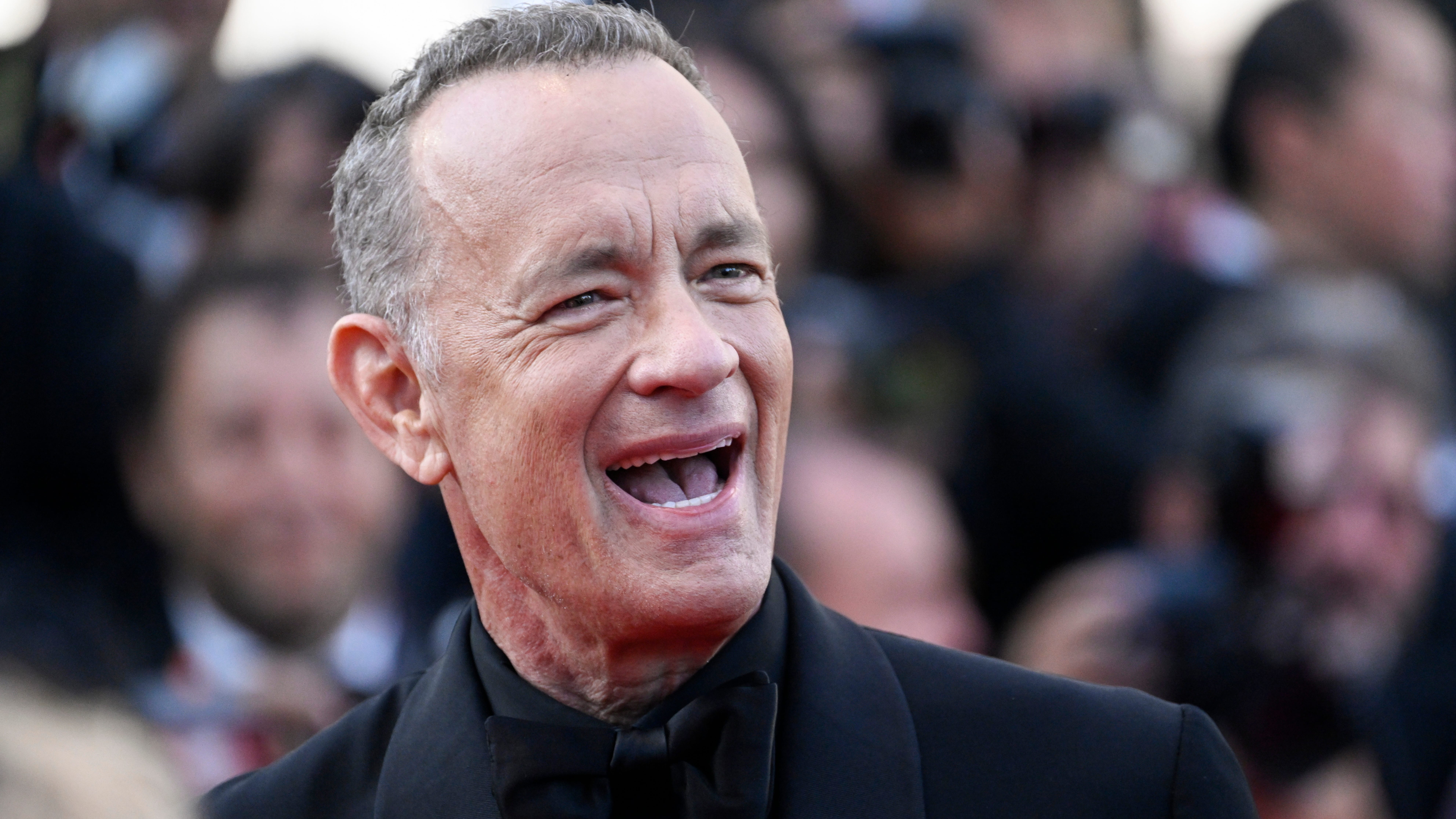 Tom Hanks jokes that about four of his movies are ‘pretty good’