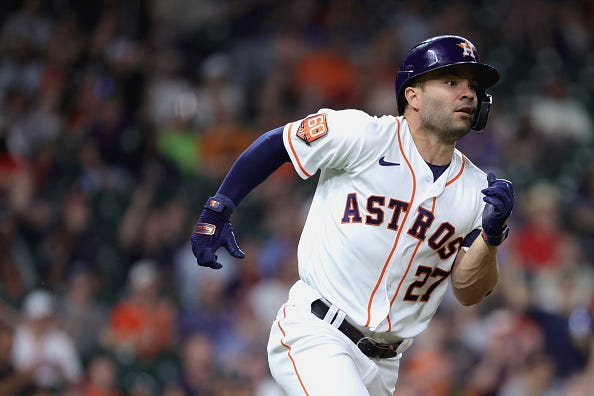 Jose Altuve is one of the best second basemen in baseball right now.