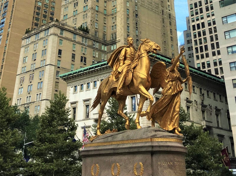 Three men were robbed at Grand Army Plaza in Central Park on Tuesday morning