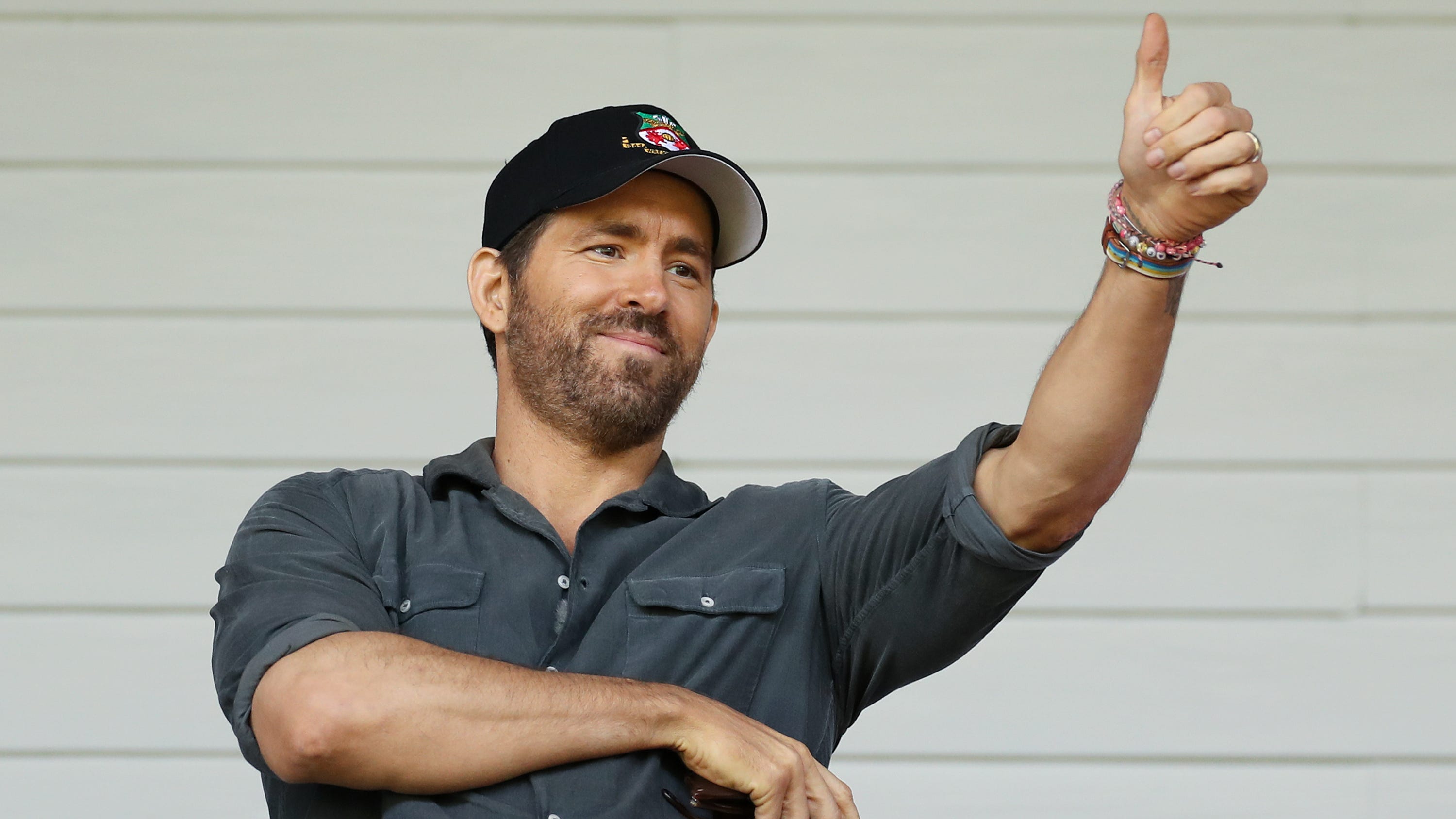 Ryan Reynolds broke part of television history on the Fox Studio lot
