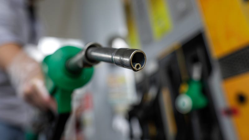 A gas pump.