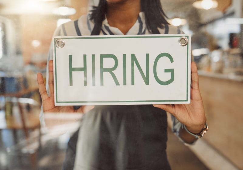 FILE: Hiring sign