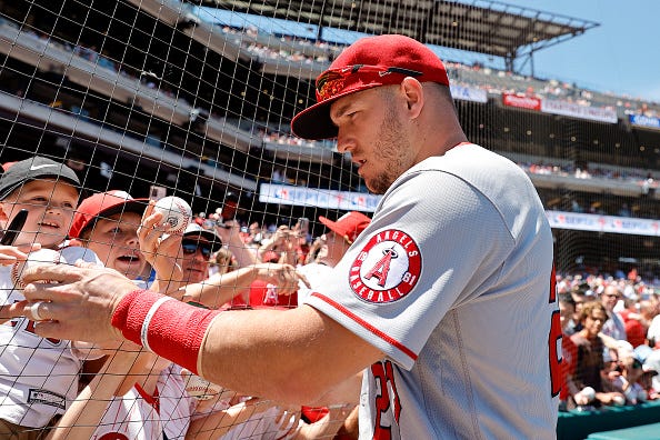 Mike Trout is one of the greatest players in MLB history. 
