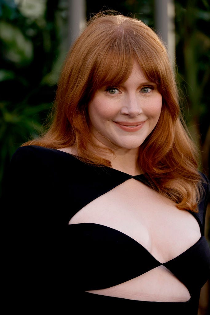 Bryce Dallas Howard attends the Los Angeles premiere of Universal Pictures' "Jurassic World Dominion" on June 06, 2022 in Hollywood, California