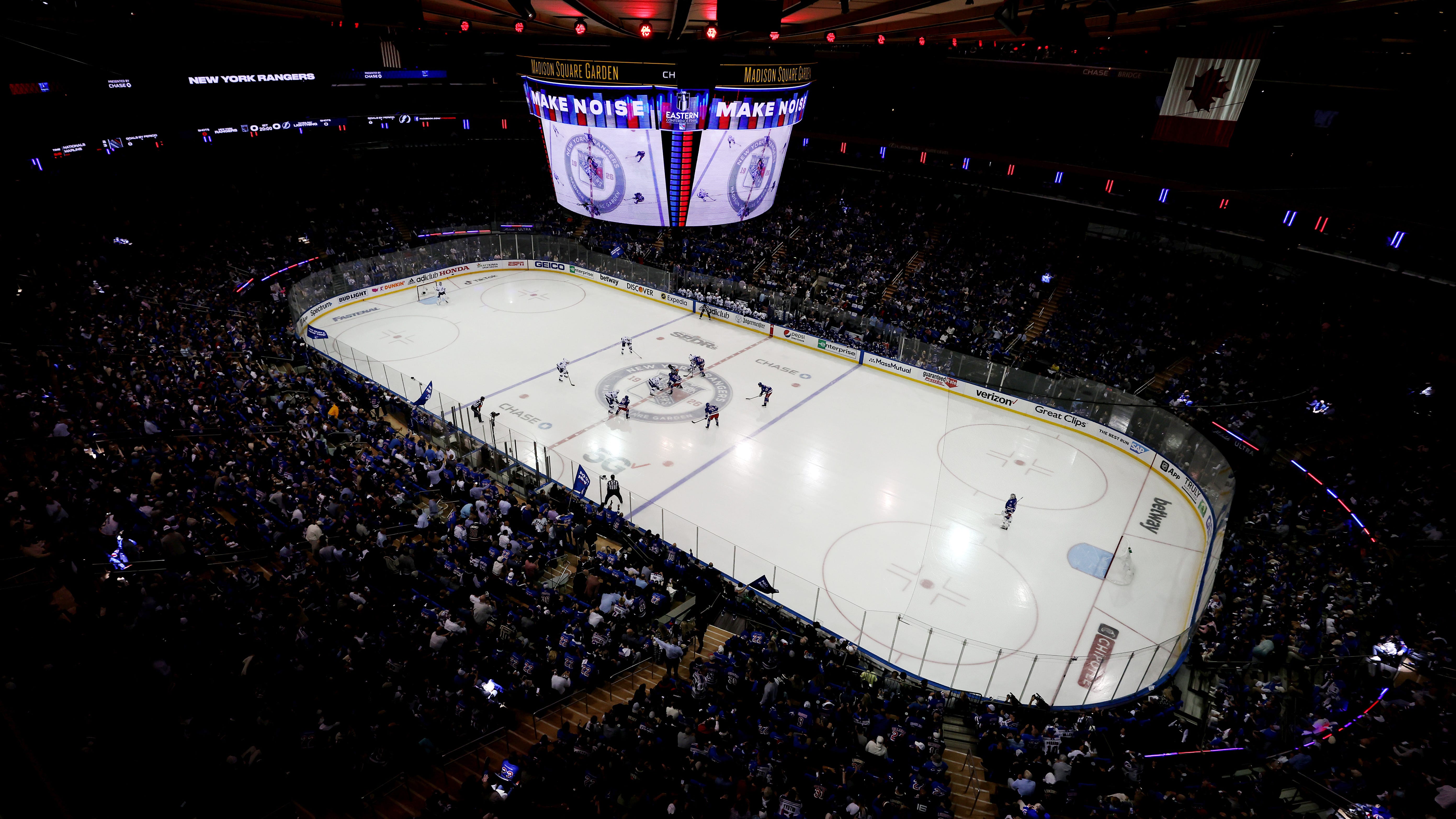 Man arrested for sucker-punching Lightning fan leaving MSG after Thursday’s Game 5
