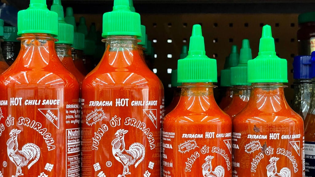 Sriracha may not be back on shelves until next year, expert says